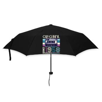 Original 1958 62e anniversaire Cadeau Hommes - Parapluie standard - noir - Devant