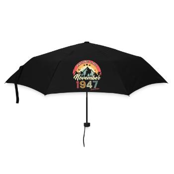 Cadeau D'anniversaire En Novembre 1947 Vintage - Parapluie standard - noir - Devant