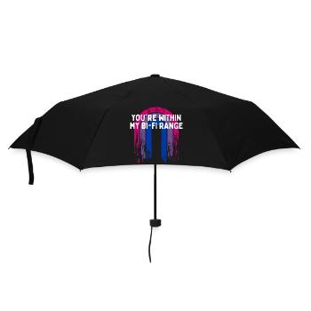 Vous êtes dans My Bi-Fi Range Bisexuel LGBTQ Bi - Parapluie standard - noir - Devant