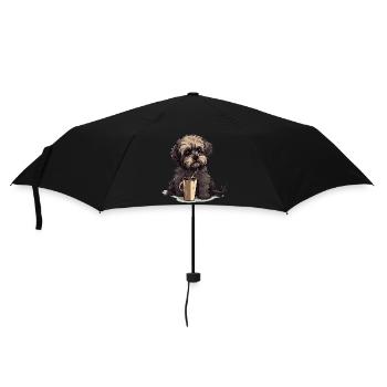 Bolonka Zwetna Puppy Dog Proud Mistress For - Umbrella (small) - black - Front