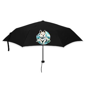 Anime / Bande dessinée / Japonais / Animation / Dessin animé - Parapluie standard - noir - Devant