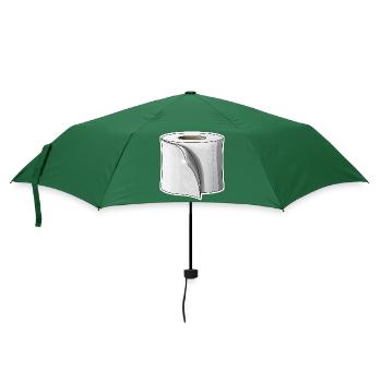 Toilet Paper - Umbrella (small) - bottlegreen - Front