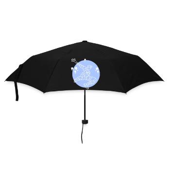 Sport - whitecolor - Umbrella (small) - black - Front