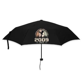 Incomparable depuis juillet 2009, 15e Anniversaire - Parapluie standard - noir - Devant