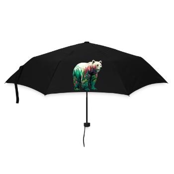 Ours - Parapluie standard - noir - Devant