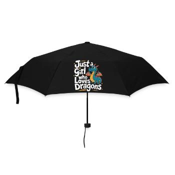 Dragon Mystique Dragon Fantasy - Parapluie standard - noir - Devant