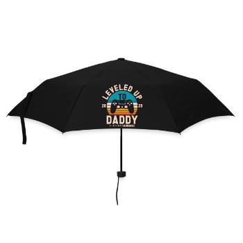 Promu au rang de Papa 2025 - Parapluie standard - noir - Devant