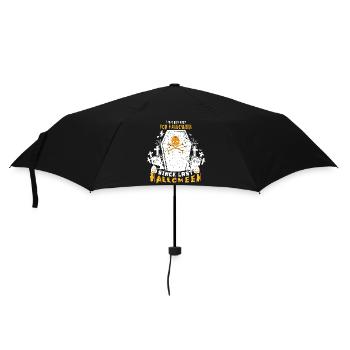 Halloween fan since last Halloween - Umbrella (small) - black - Front
