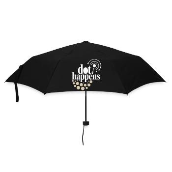 Dot Happens Morse Code Fun - Parapluie standard - noir - Devant