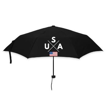 Logo de la croix des États-Unis - Parapluie standard - noir - Devant