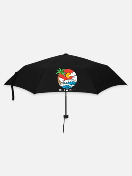 Fiji - Regenschirm (klein) - Schwarz