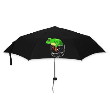 Frog Tree Frog - Umbrella (small) - black - Front