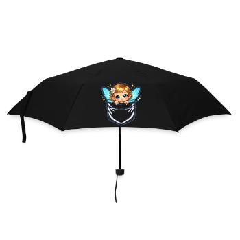 Angel Pocket Portal - Umbrella (small) - black - Front