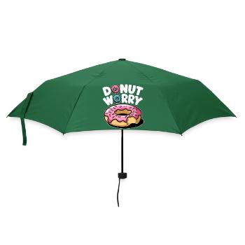 Donut Worry Donut Doux Drôle Drôle - Parapluie standard - vert bouteille - Devant