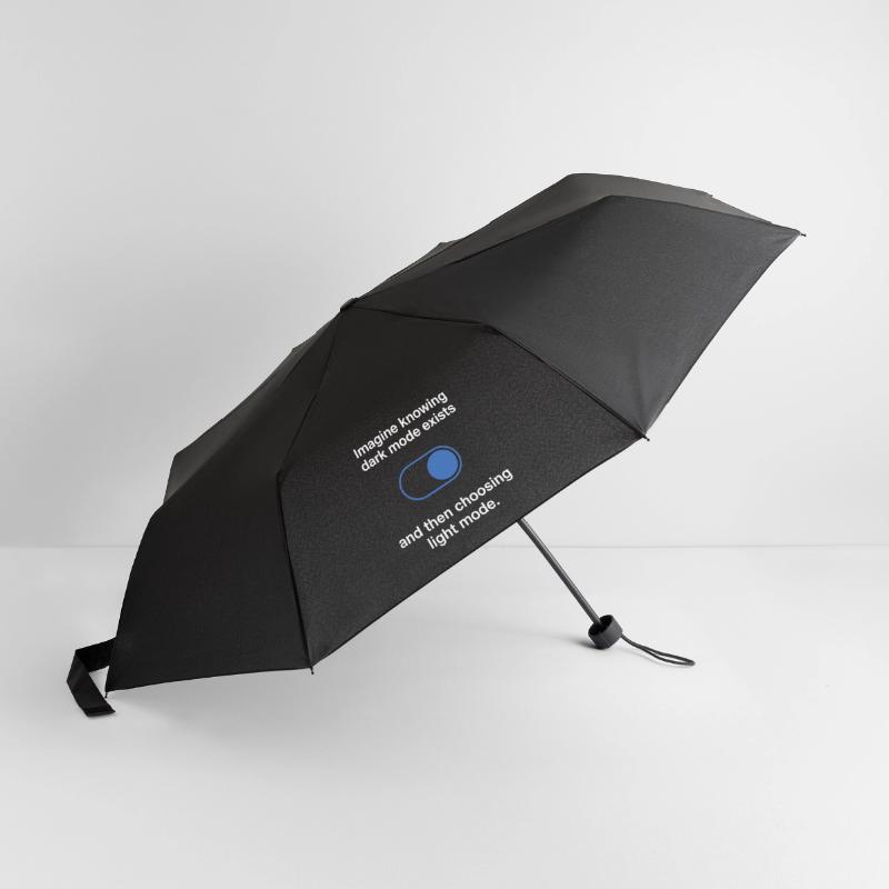 Le mode sombre existe Programmeur IT Nerd Coder Office Parapluie standard
