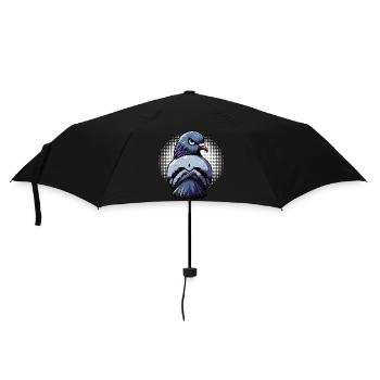 Pigeon pigeons pigeon fancier pigeon fancier - Umbrella (small) - black - Front