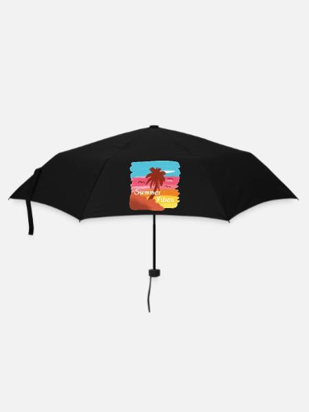 Summer Vibes - Umbrella (small) - black