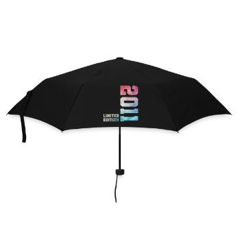 15. Geburtstag Limited Edition 2011– Jahrgang 2011 - Regenschirm (klein) - Schwarz - Vorne