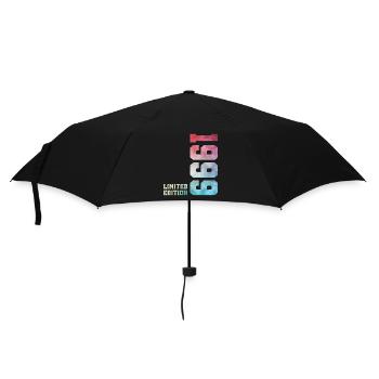 27. Geburtstag Limited Edition 1999 Jahrgang 1999 - Regenschirm (klein) - Schwarz - Vorne