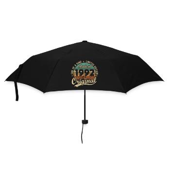 Vintage Rétro Cadeau D’anniversaire 1992 Vintage - Parapluie standard - noir - Devant