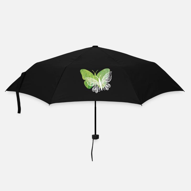 J’adore le papillon - Parapluie standard - noir