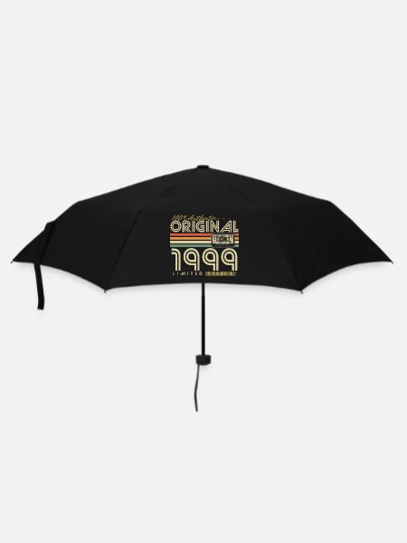Original 1999 Vintage Vintage anniversaire rétro - Parapluie standard - noir