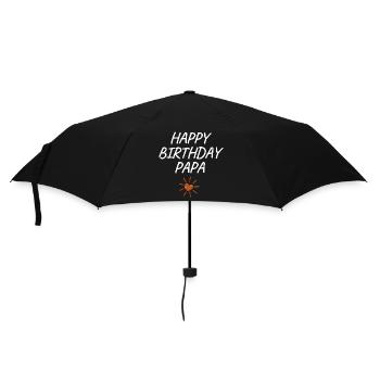 Joyeux anniversaire Papa Personne préférée Anniversaire - Parapluie standard - noir - Devant