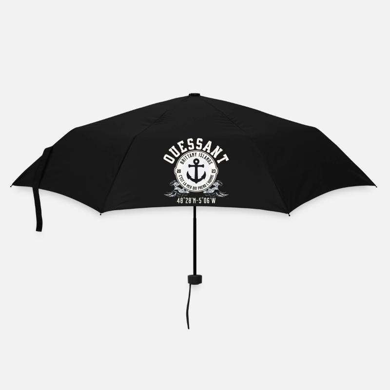 Ouessant Britanny Island - Parapluie standard - noir