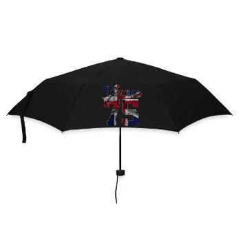 51ST BIRTHDAY UK VINTAGE 1975 - Umbrella (small) - black - Front