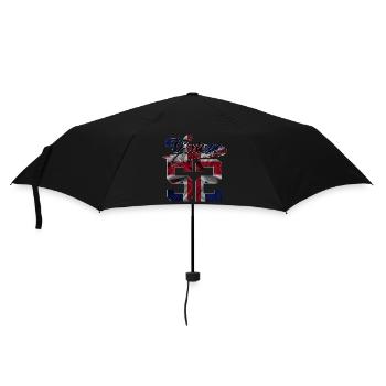 74TH BIRTHDAY UK VINTAGE 1952 - Umbrella (small) - black - Front