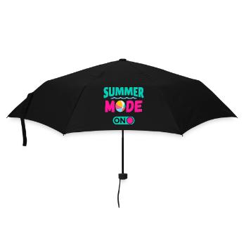 Summer Mode On - Umbrella (small) - black - Front