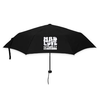 Wahnsinnige Liebe zu Trouville - Regenschirm (klein) - Schwarz - Vorne
