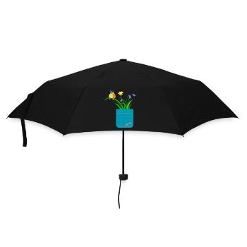 Spring Greetings To Go - Umbrella (small) - black - Front