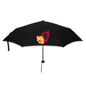 ..TOAST - Regenschirm (klein) - Schwarz - Vorne