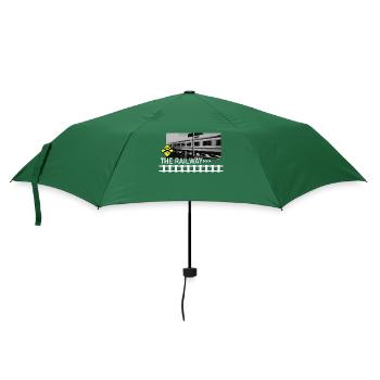 THE RAILWAY - Umbrella (small) - bottlegreen - Front