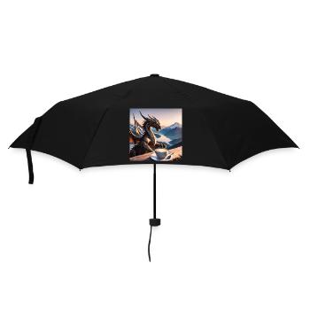 The Coffee Bean - Welsh coffee at it's best - Umbrella (small) - black - Front