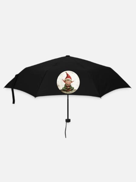 Christmas Elf - Parapluie standard - noir