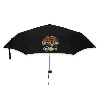 Avril 2001 Cadeau D'anniversaire Vintage 2001 - Parapluie standard - noir - Devant
