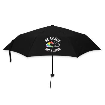 Be an ally not a hater LGBT Pride Month - Parapluie standard - noir - Devant