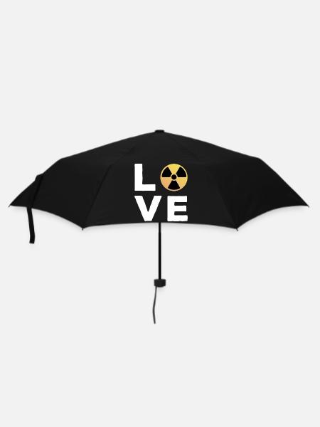 Liebesgeschenk Manip Radioologe Radiologie - Regenschirm (klein) - Schwarz