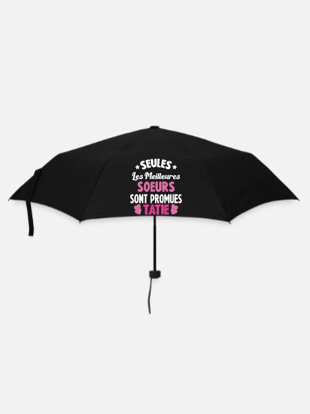 Seules les Meilleures Soeurs sont Promues Tatie - Parapluie standard - noir