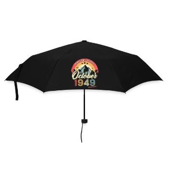 Cadeau D'anniversaire En Octobre 1949 Vintage - Parapluie standard - noir - Devant