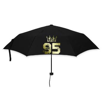 95 Couronne numérique - Parapluie standard - noir - Devant