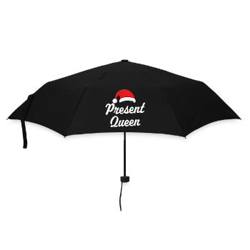 Present Queen - Umbrella (small) - black - Front