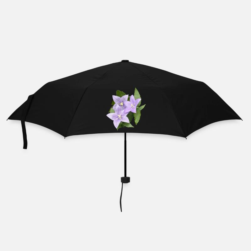 FLEUR DE BALLON VIOLET - Parapluie standard - noir