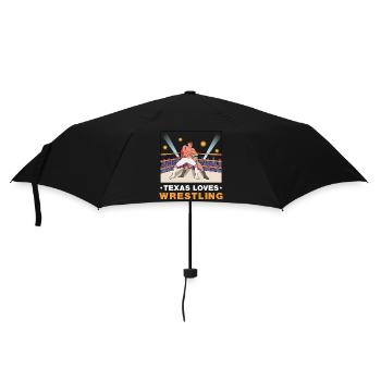 Conception de lutte au Texas pour les fiers fans du Texas - Parapluie standard - noir - Devant