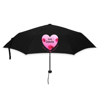 best granddaughter - Umbrella (small) - black - Front