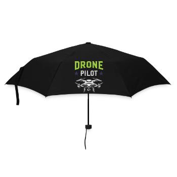 Drone Pilot - Umbrella (small) - black - Front