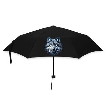 Wolf - Umbrella (small) - black - Front