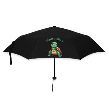 Team Turtle - Umbrella (small) - black - Front